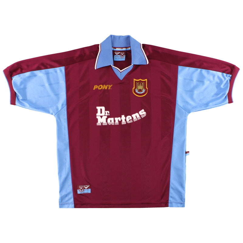 1998-99 West Ham Pony Home Shirt L