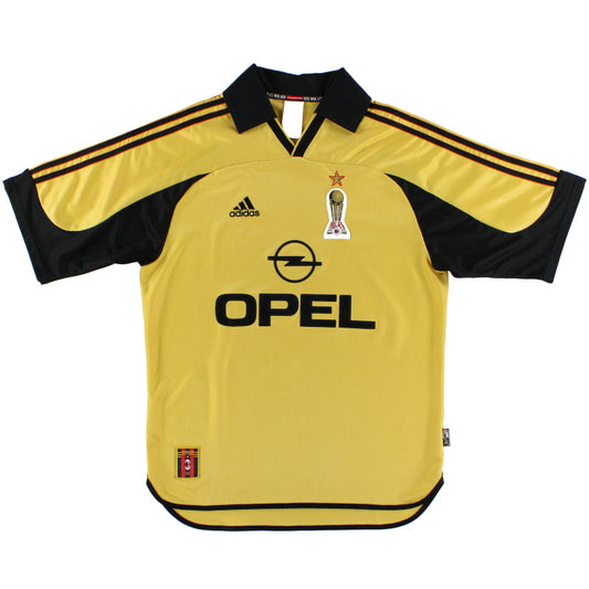 1999-00 AC Milan adidas Centenary Fourth Shirt XL