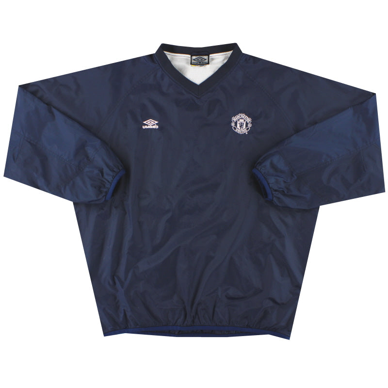 1999-00 Manchester United Umbro Drill Top XL