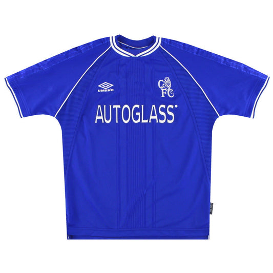 1999-01 Chelsea Umbro Home Shirt L