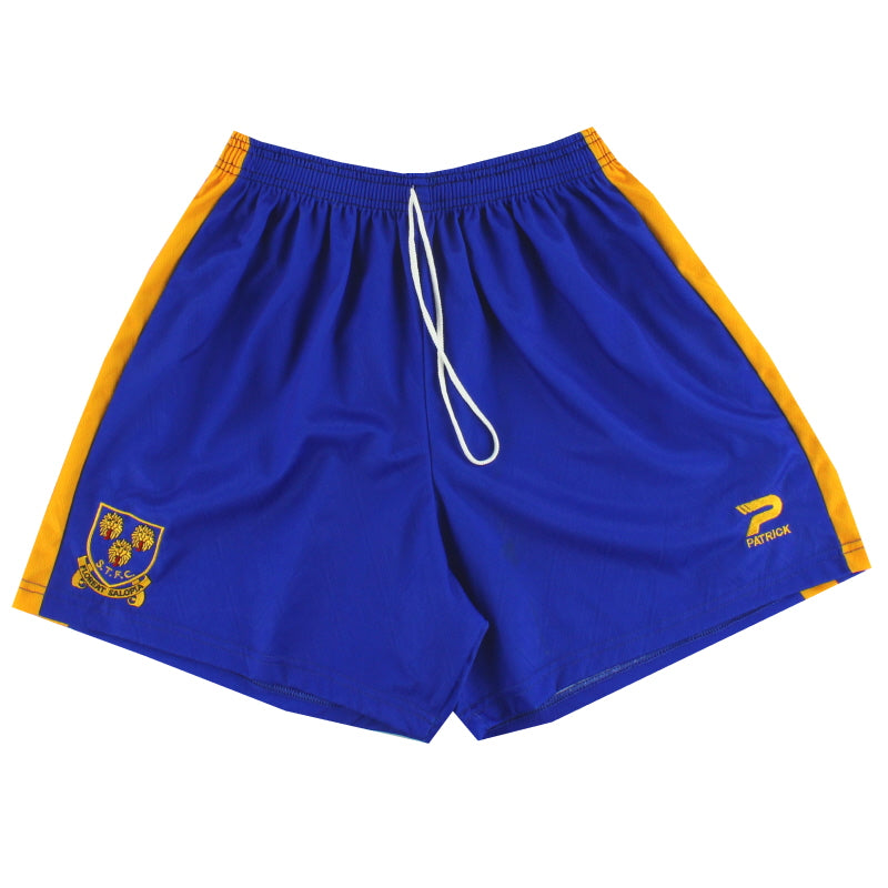 1999-01 Shrewsbury Patrick Home Shorts XL