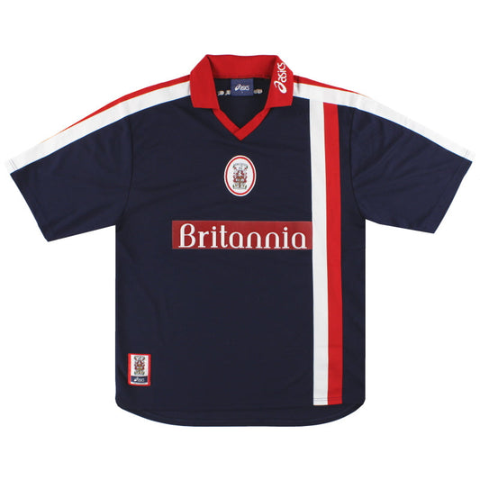 1999-01 Stoke City Asics Away Shirt L