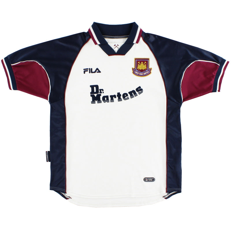 1999-01 West Ham Fila Away Shirt M