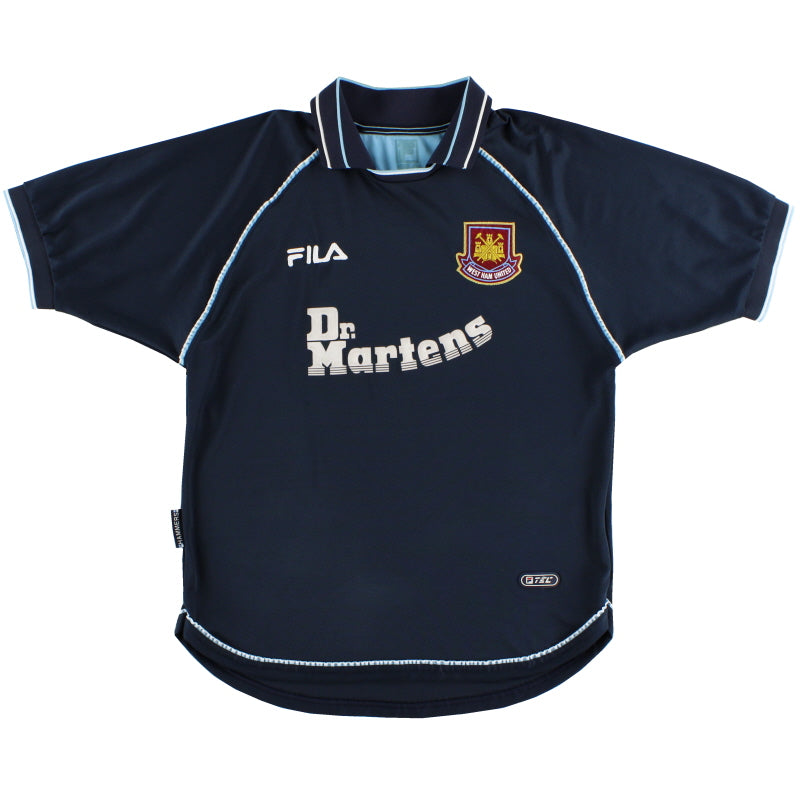1999-01 West Ham Fila Third Shirt S