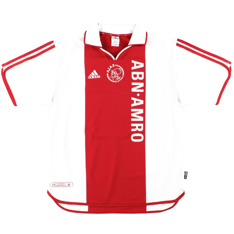 2000-01 Ajax adidas Centenary Home Shirt *Mint* L
