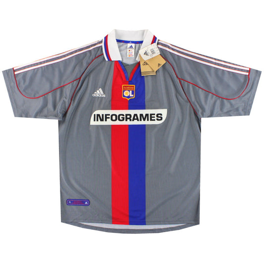 2000-01 Lyon adidas Third Shirt *w/tags* XL