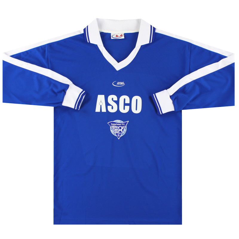 2000-01 Peterhead Home Shirt L/S *As New* L