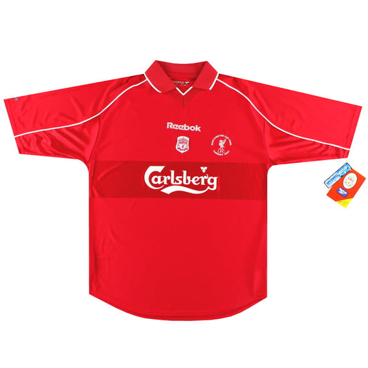 2000-02 Liverpool Reebok 'Cup Final' Home Shirt *w/tags* L