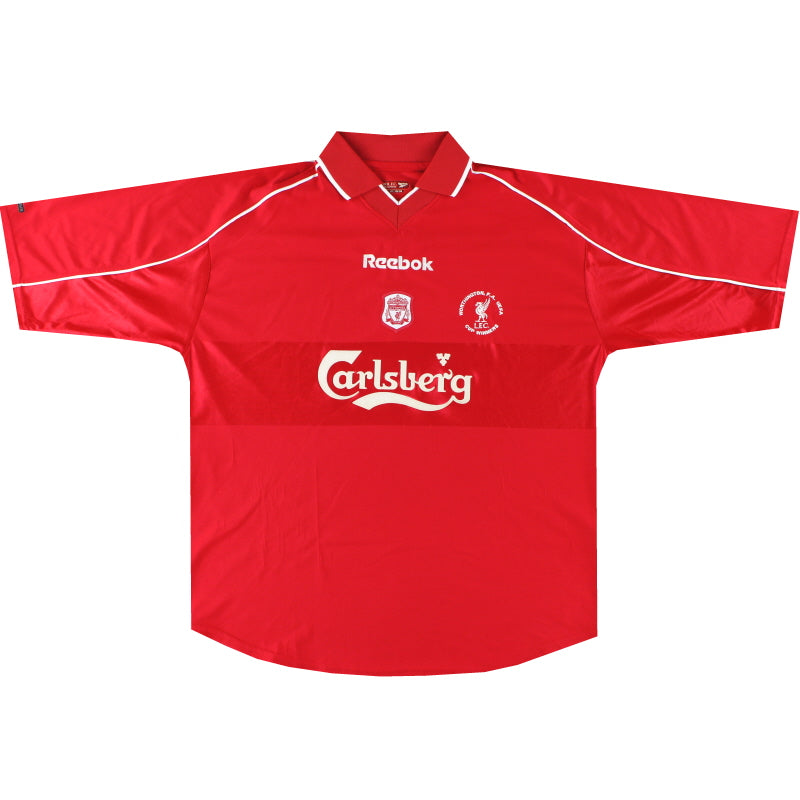 2000-02 Liverpool Reebok 'Cup Winners' Home Shirt *Mint* L