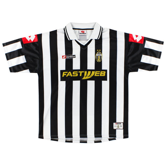2001-02 Juventus Lotto Home Shirt L