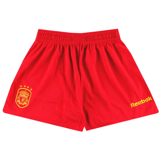 2001-03 Liverpool Reebok European Home Shorts *As New* S