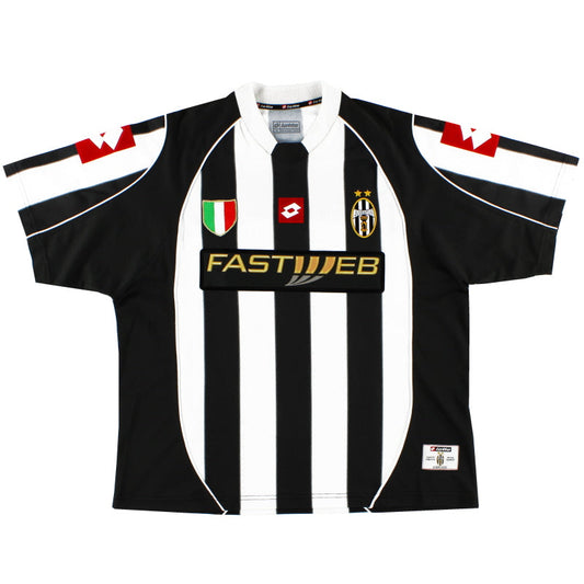 2002-03 Juventus Lotto Home Shirt XL