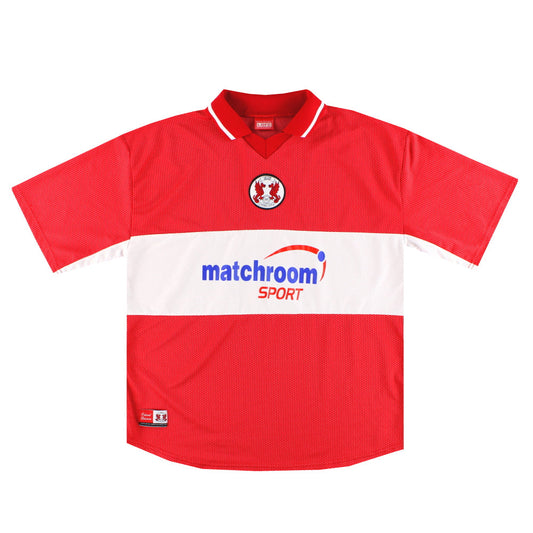 2002-03 Leyton Orient Home Shirt *Mint* XL