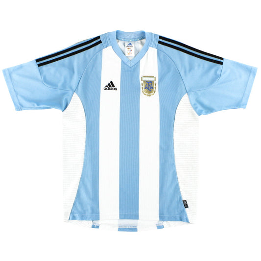 2002-04 Argentina adidas Home Shirt L
