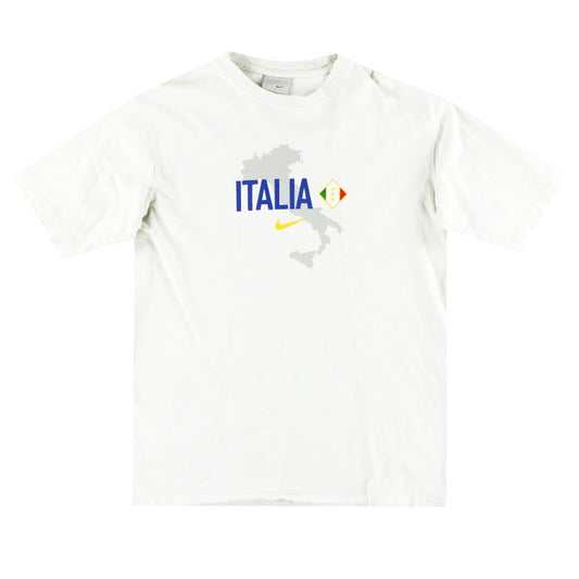 2002 Italy Nike Graphic Leisure Tee Cannavaro L