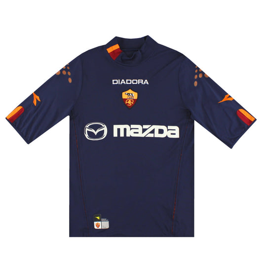 2003-04 Roma Diadora Fourth Shirt M