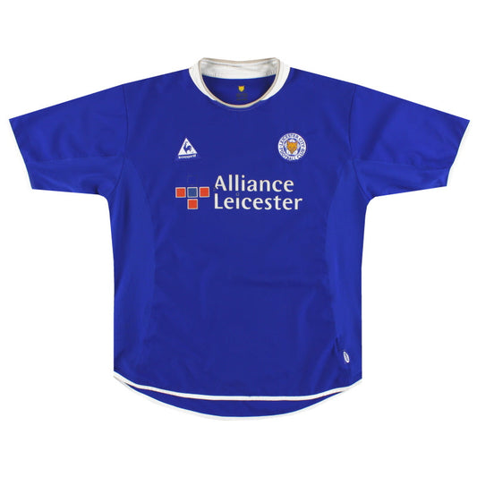 2003-05 Leicester City Le Coq Sportif Home Shirt *Mint* XXL