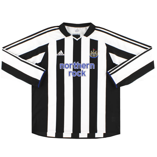 2003-05 Newcastle adidas Home Shirt L/S XXL