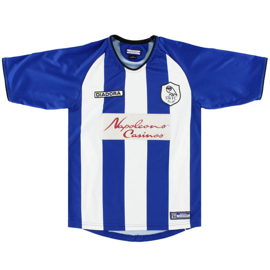 2003-05 Sheffield Wednesday Diadora Home Shirt M