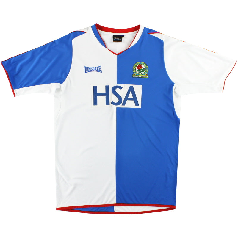 2004-05 Blackburn Lonsdale Home Shirt M