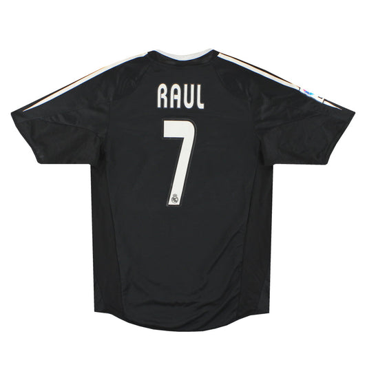 2004-05 Real Madrid adidas Away Shirt Raul #7 *Mint* S