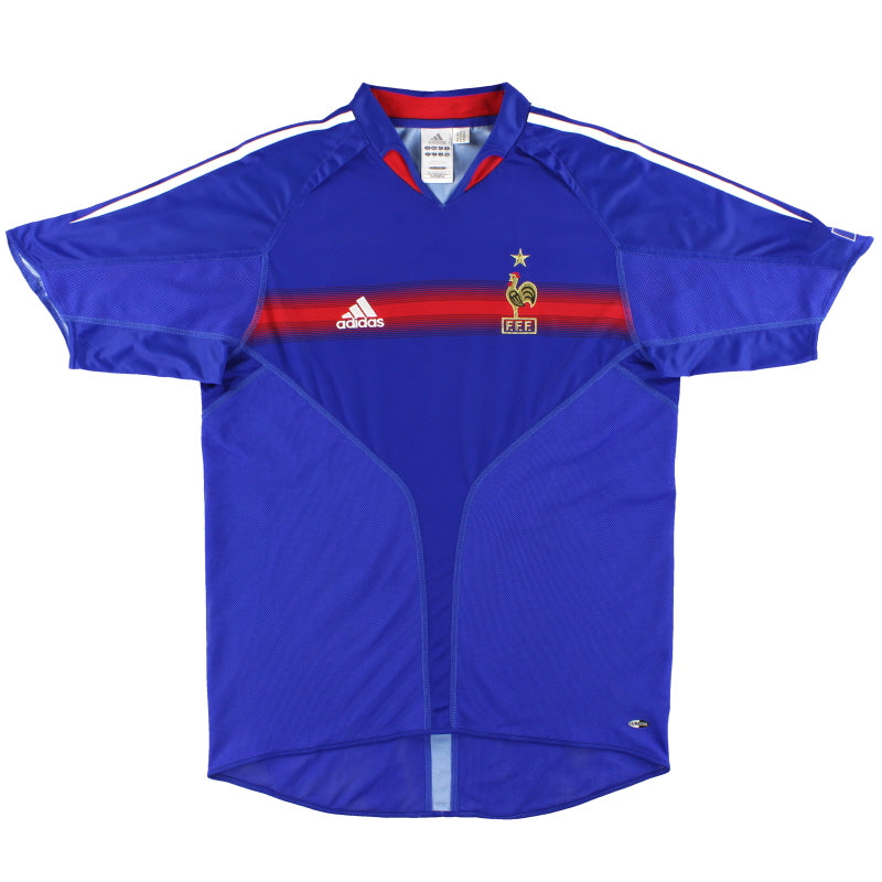 2004-06 France adidas Home Shirt S