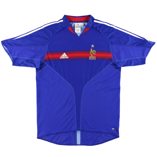 2004-06 France adidas Home Shirt S