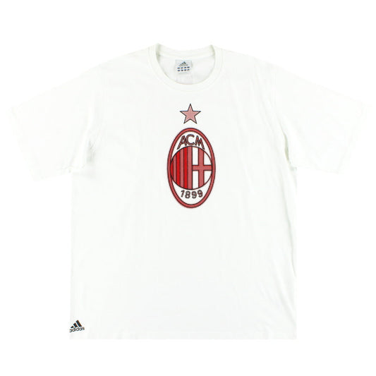2005-06 AC Milan adidas Graphic Tee XL