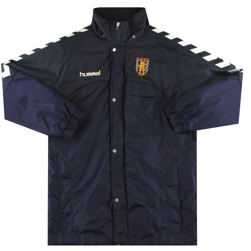 2005-06 Aston Villa Hummel Padded Bench Coat L