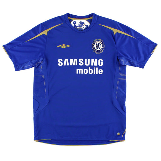 2005-06 Chelsea Umbro Centenary Home Shirt M