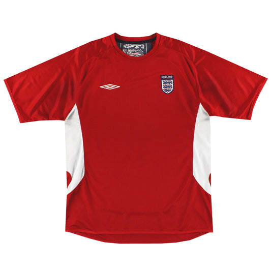 2005-06 England Umbro Training Shirt XL