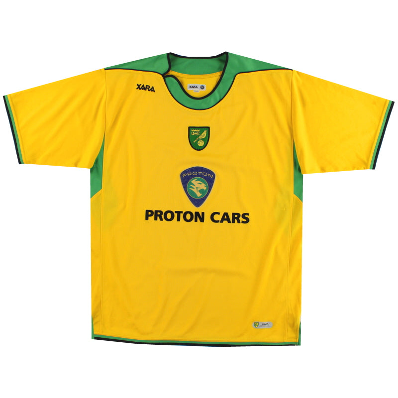 2005-06 Norwich City Home Shirt *Mint* L