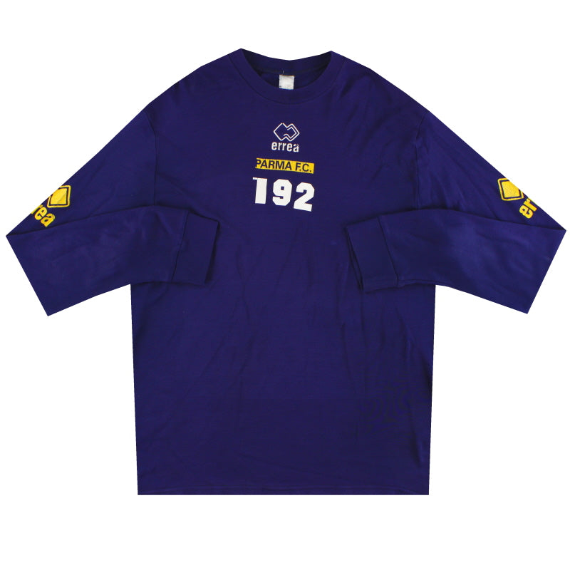 2005-06 Parma Errea Player Issue Training Top L/S #192 L