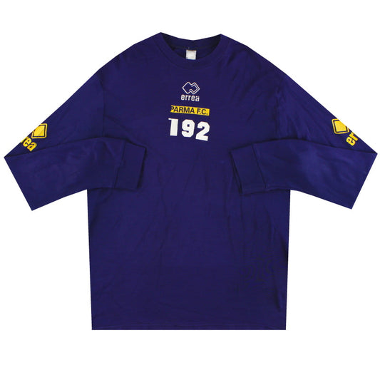 2005-06 Parma Errea Player Issue Training Top L/S #192 L