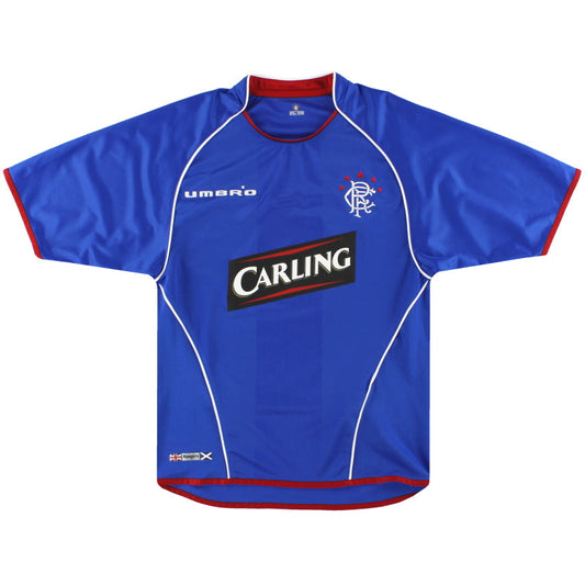 2005-06 Rangers Umbro Home Shirt XXL
