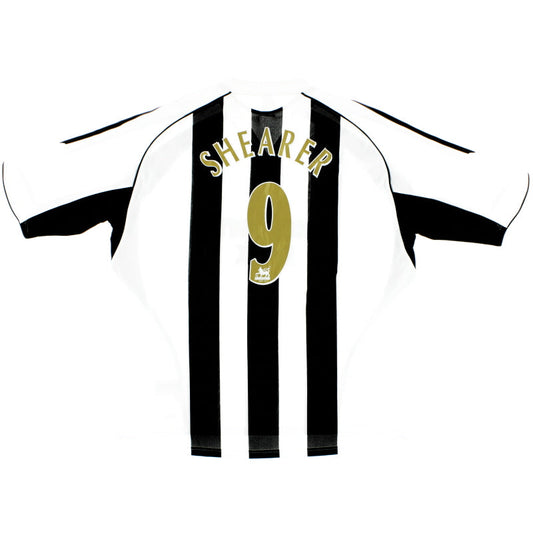 2005-07 Newcastle adidas Home Shirt Shearer #9 L