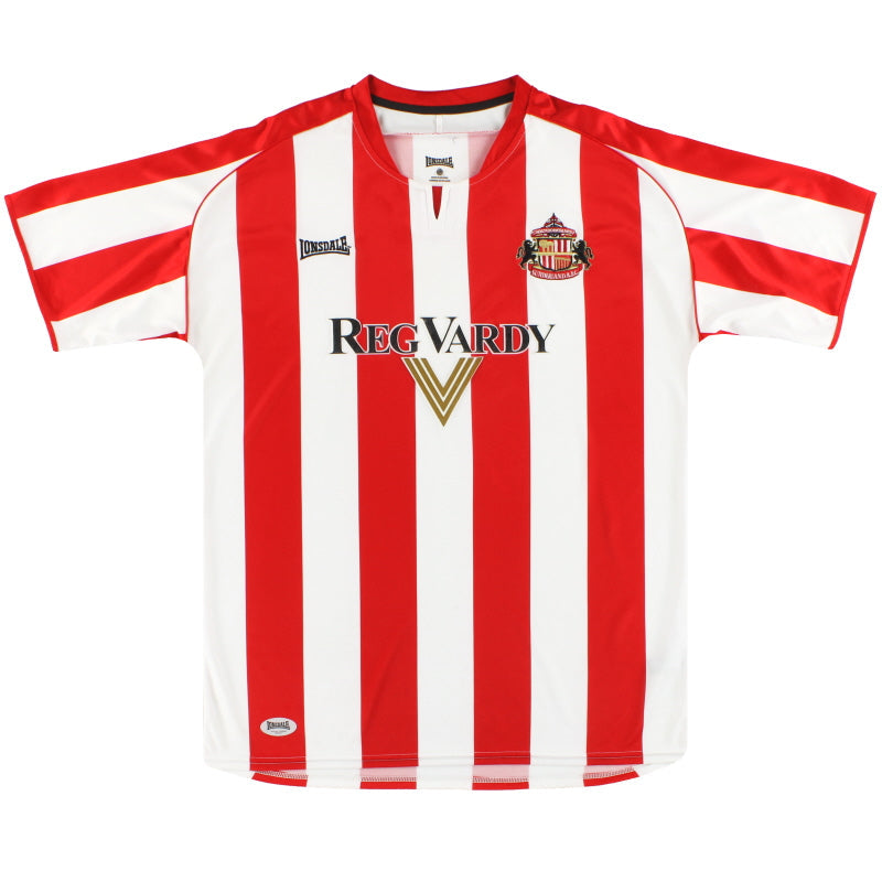 2005-07 Sunderland Lonsdale Home Shirt L