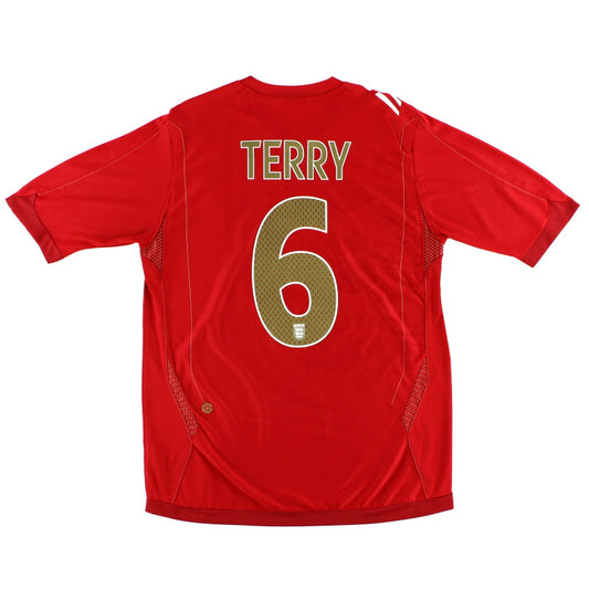 2006-08 England Umbro Away Shirt Terry #6 XL
