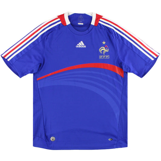 2007-08 France adidas Home Shirt S