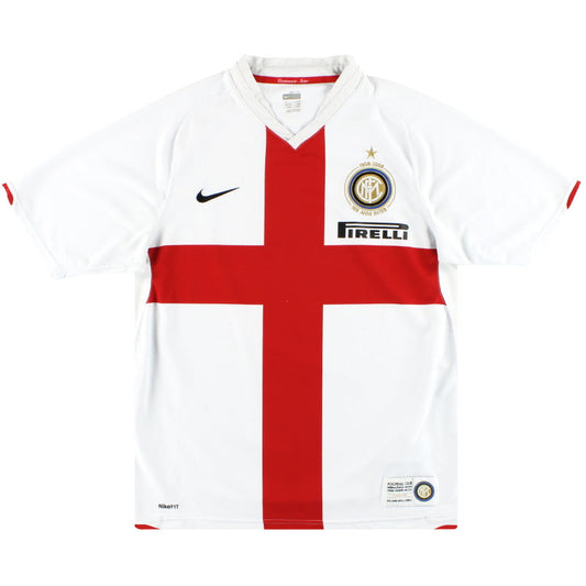 2007-08 Inter Milan Nike Centenary Away Shirt XXL