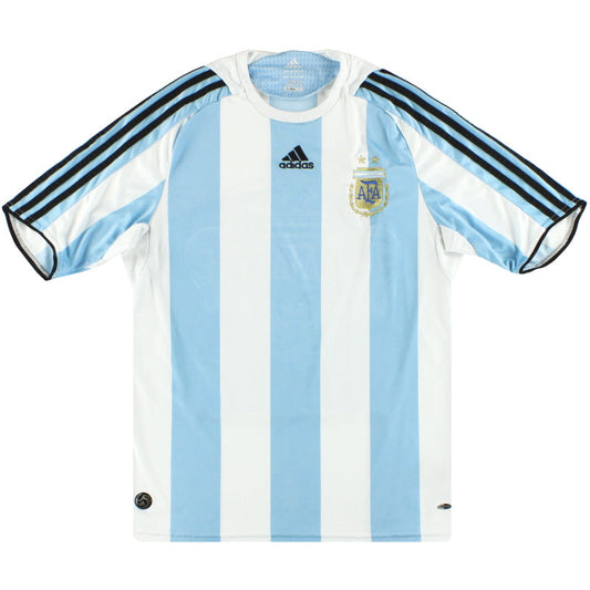 2007-09 Argentina adidas Home Shirt M