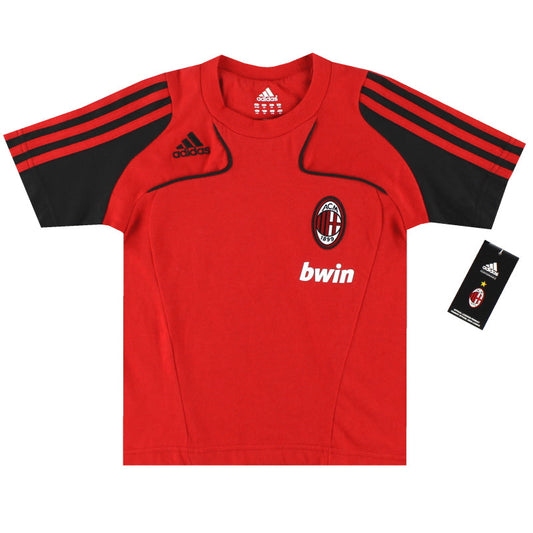 2008-09 AC Milan adidas Leisure Tee *w/tags* XS.Boys