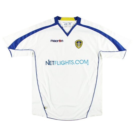 2008-09 Leeds Macron Home Shirt XXL