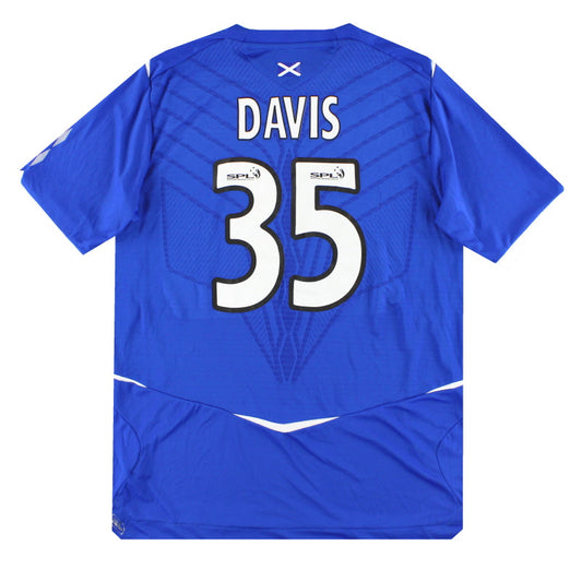 2008-09 Rangers Umbro Home Shirt Davis #35 *w/tags* L