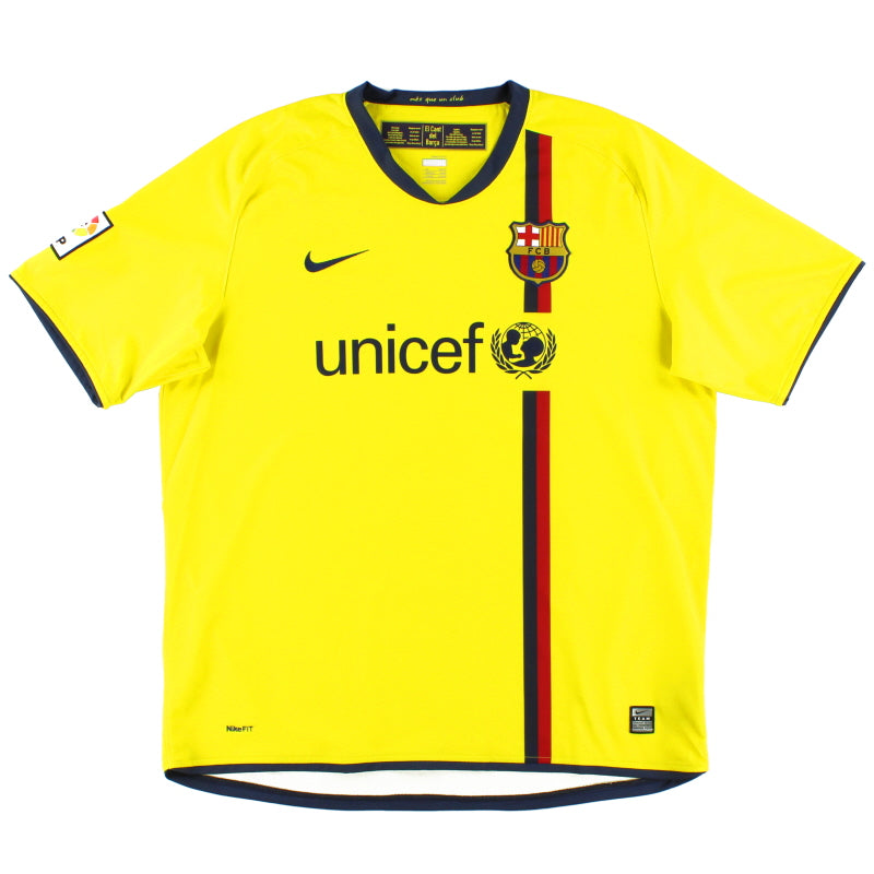 2008-10 Barcelona Nike Away Shirt L