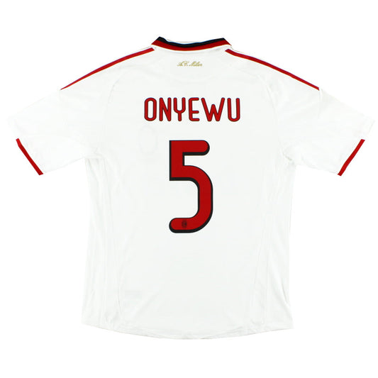2009-10 AC Milan Match Issue Away Shirt Onyewu #5 XL