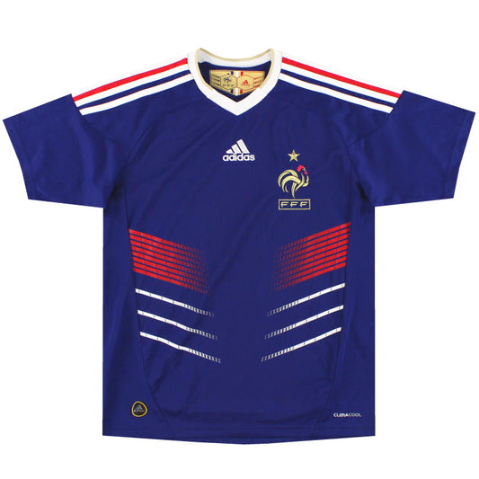 2009-10 France adidas Home Shirt *Mint* XL.Boys