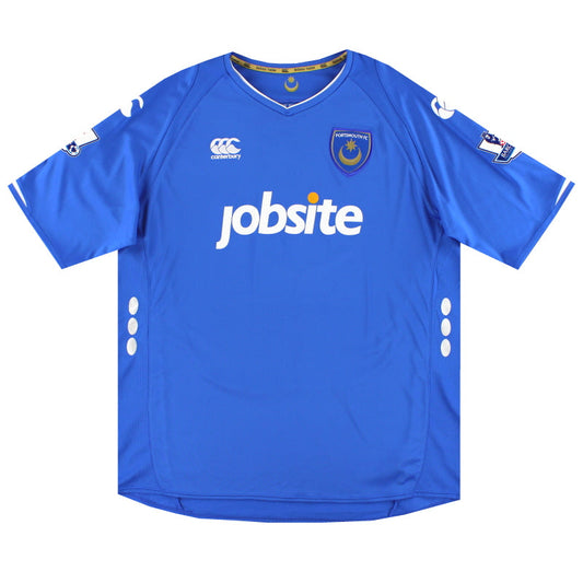 2009-10 Portsmouth Canterbury Home Shirt *Mint* XL