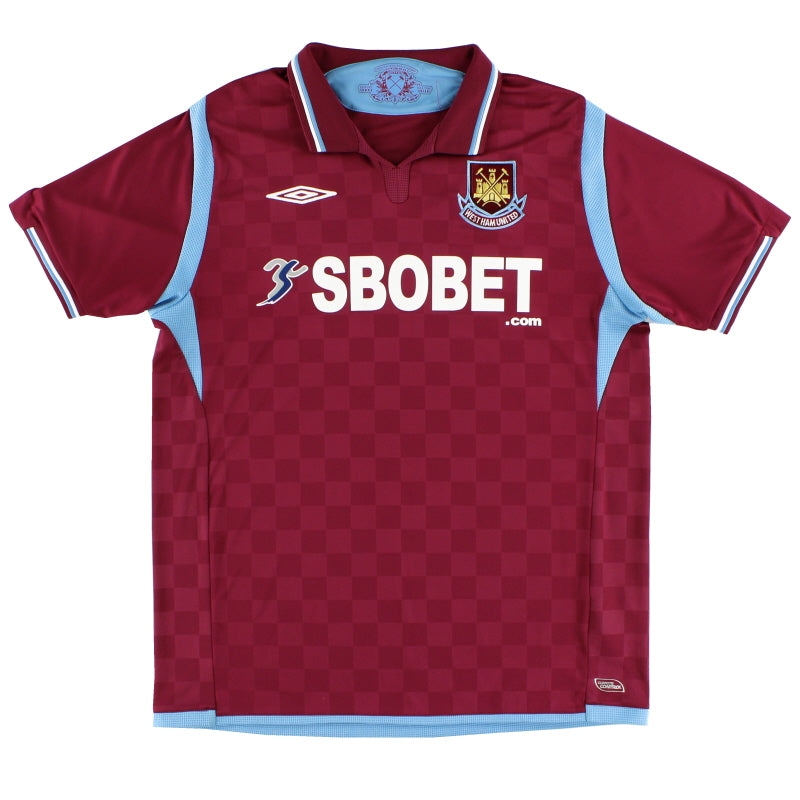 2009-10 West Ham Umbro Home Shirt XL
