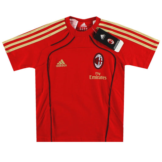 2010-11 AC Milan adidas Leisure Tee *BNIB* XS.Boys